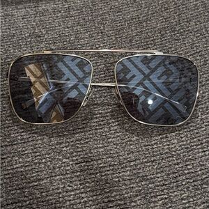 Fendi Sunglasses with Silver Frame